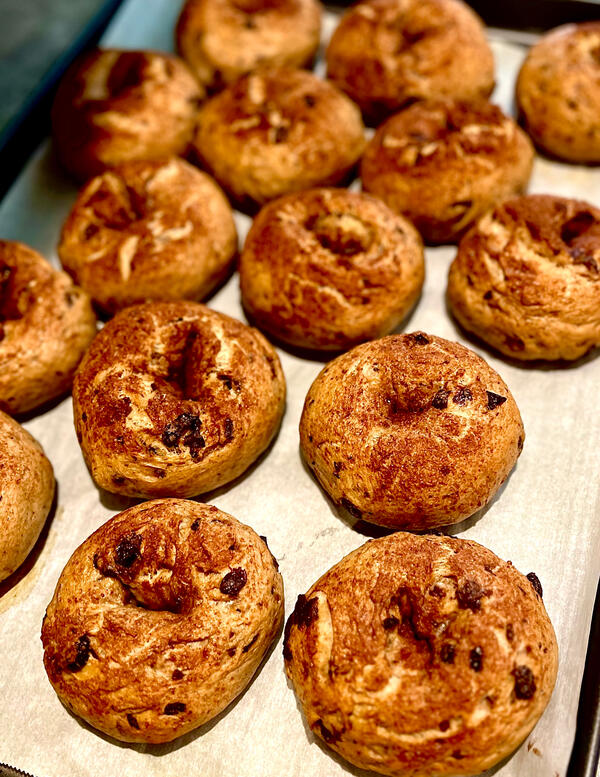 Cinnamon Raisin Bagel